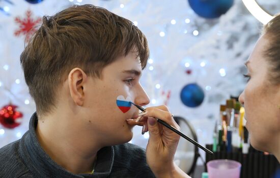 Международная выставка-форум "Россия"
Павильон №75
Место: Россия, Москва. Автор: Максим Блинов/РИА Новости. Работа выставки "Россия"