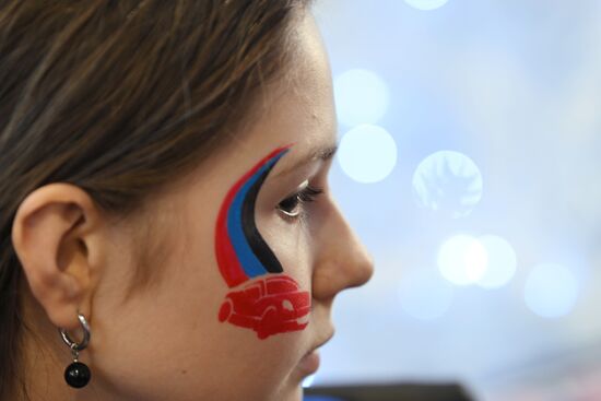 Международная выставка-форум "Россия"
Павильон №75
Место: Россия, Москва. Автор: Максим Блинов/РИА Новости. Работа выставки "Россия"