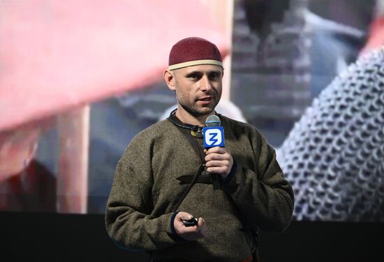 Выставка "Россия". Презентация самого крупного в России международного фестиваля исторической реконструкции "Русборг"