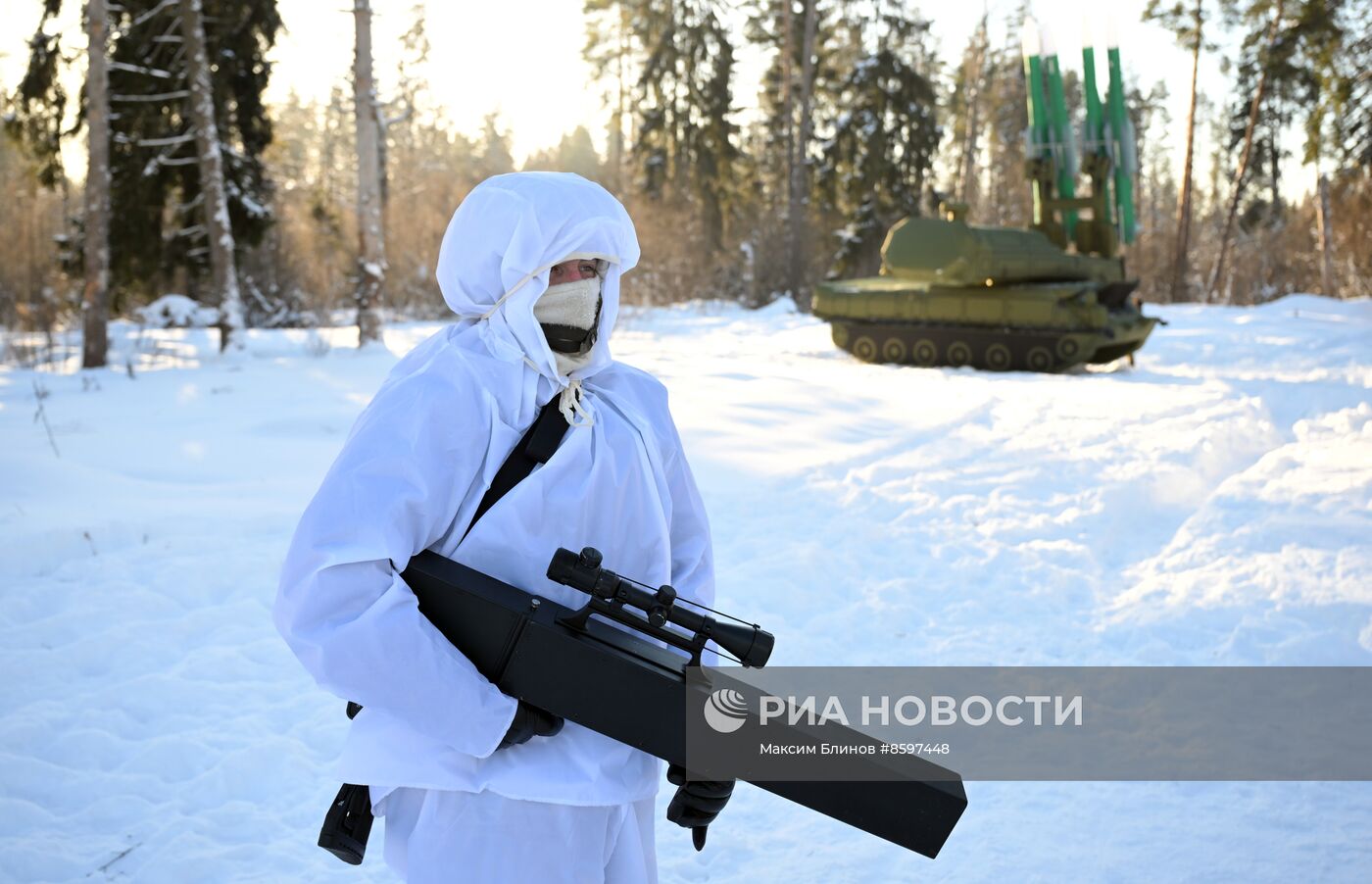 Учения инженерных войск ВС РФ в Подмосковье 