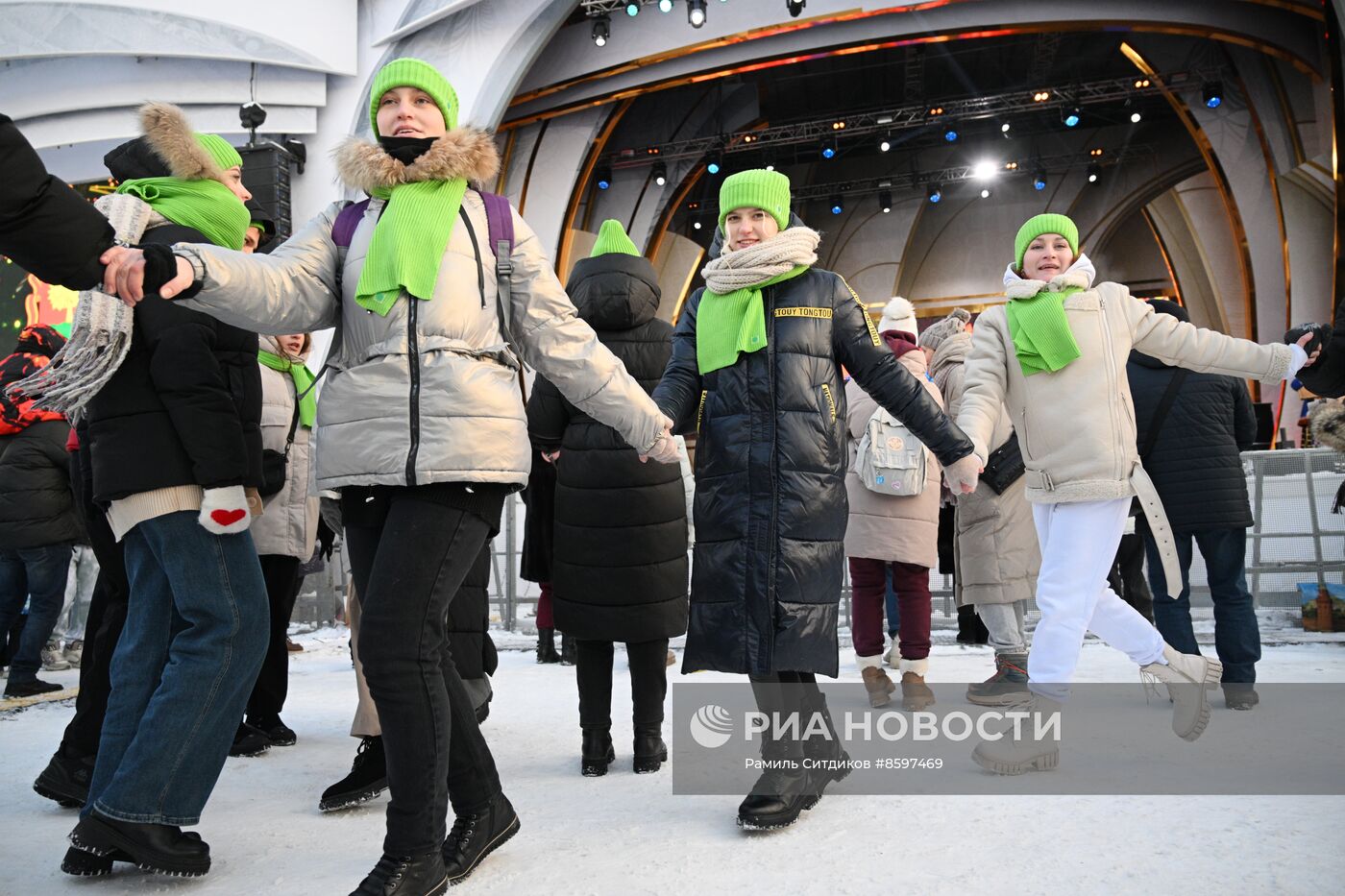 Выставка "Россия". Праздничный концерт "Старый Новый год по-липецки"