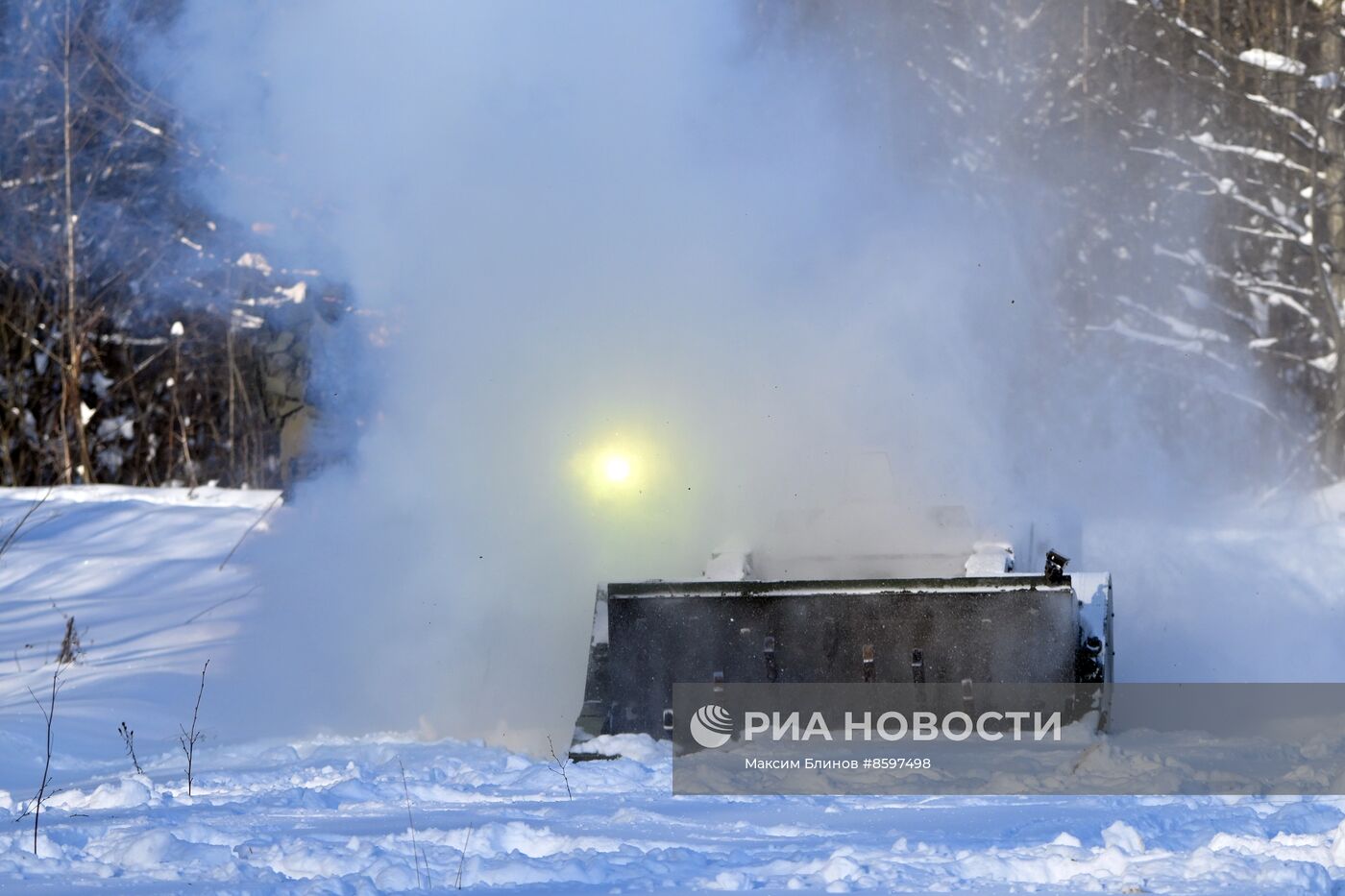 Учения инженерных войск ВС РФ в Подмосковье