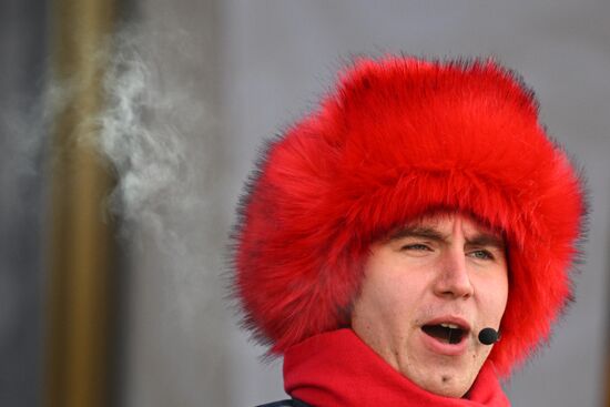 Международная выставка-форум "Россия"
Праздничный концерт "Старый Новый год по-липецки" Место: Россия, Москва. Автор: Рамиль Ситдиков/РИА Новости. Выставка "Россия". Праздничный концерт "Старый Новый год по-липецки"