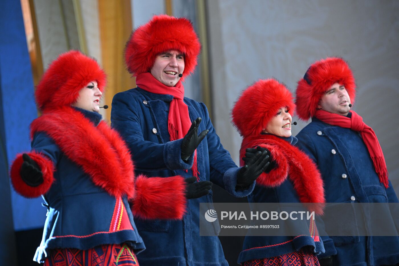 Выставка "Россия". Праздничный концерт "Старый Новый год по-липецки"