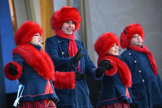 Выставка "Россия". Праздничный концерт "Старый Новый год по-липецки"