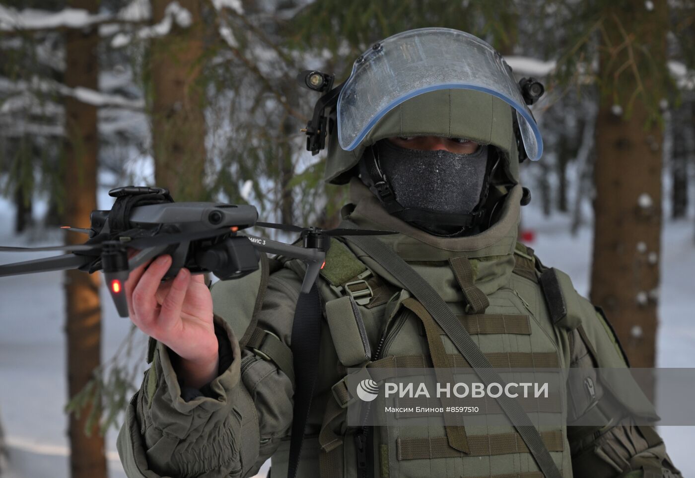 Учения инженерных войск ВС РФ в Подмосковье 