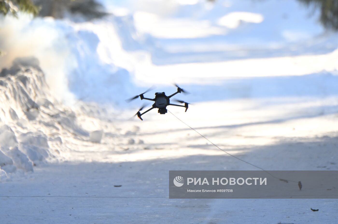 Учения инженерных войск ВС РФ в Подмосковье 