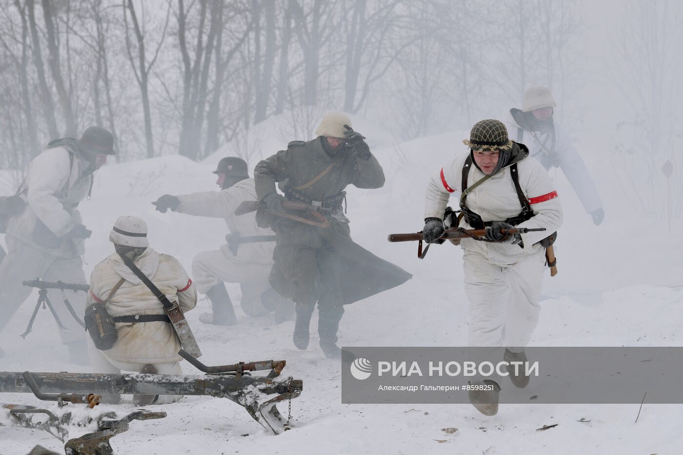 Военно-историческая реконструкция к 80-летию прорыва блокады Ленинграда