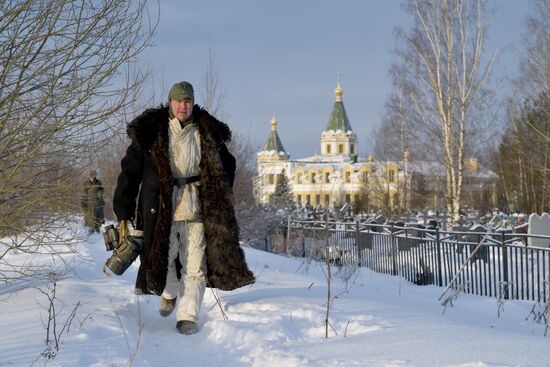 Военно-историческая реконструкция к 80-летию прорыва блокады Ленинграда