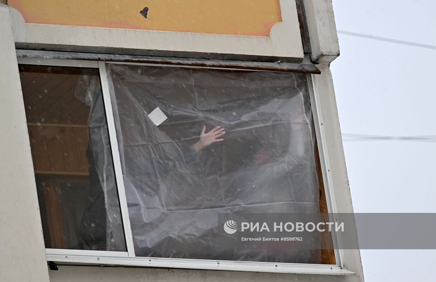 Последствия атаки беспилотников в Воронеже