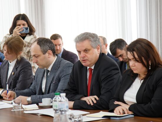 Встреча представителей Приднестровья и Молдовы по политическим вопросам 