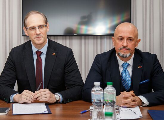 Встреча представителей Приднестровья и Молдовы по политическим вопросам 