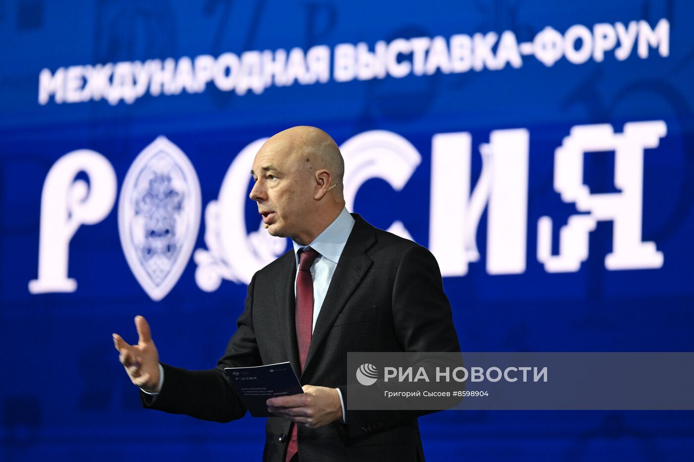 Выставка "Россия". Пленарная сессия "Финансовый сектор как основа стабильности российской экономики"