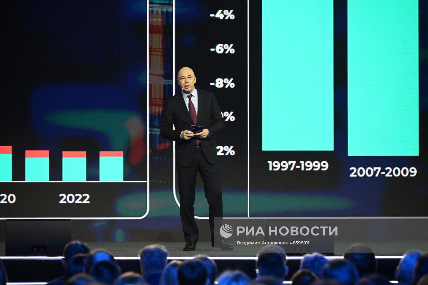 Выставка "Россия". Пленарная сессия "Финансовый сектор как основа стабильности российской экономики"