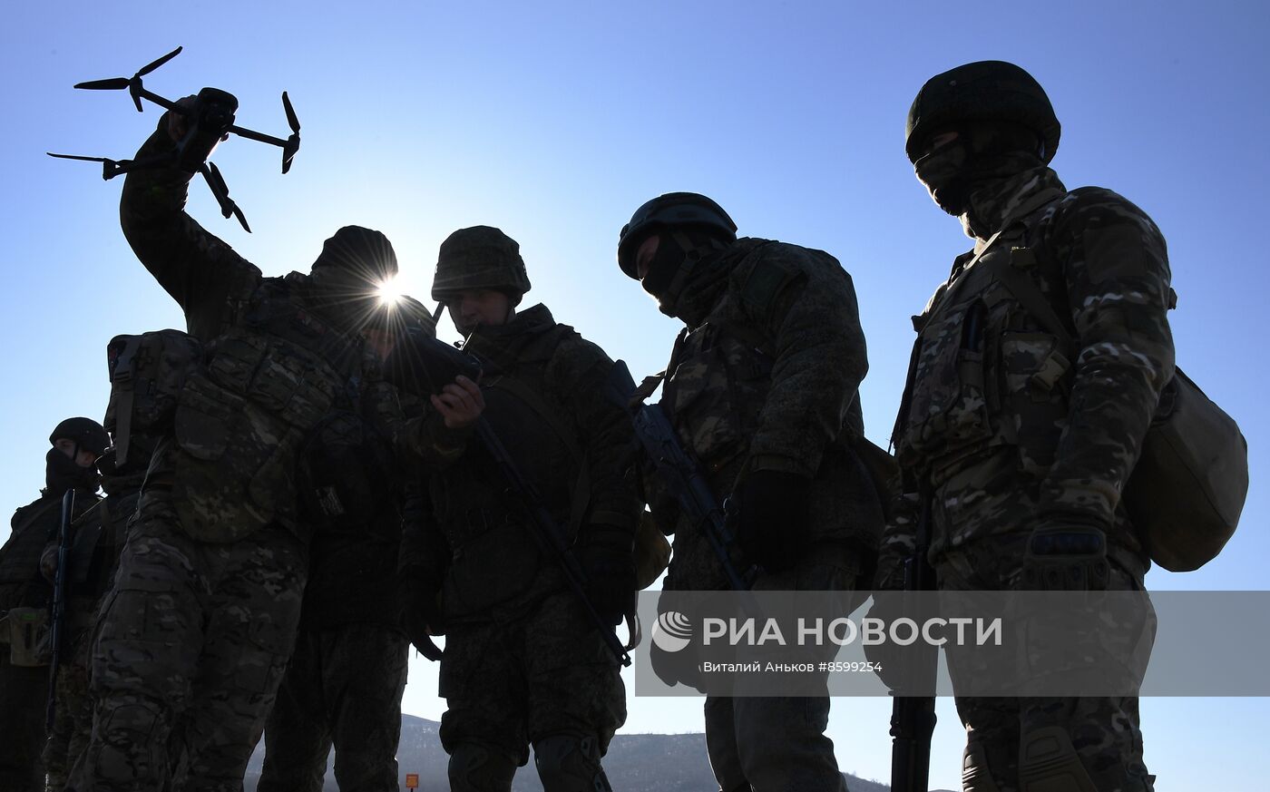 Учения военнослужащих ТОФ в Приморском крае