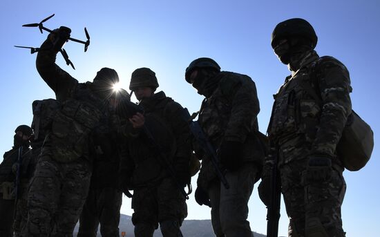 Учения военнослужащих ТОФ в Приморском крае