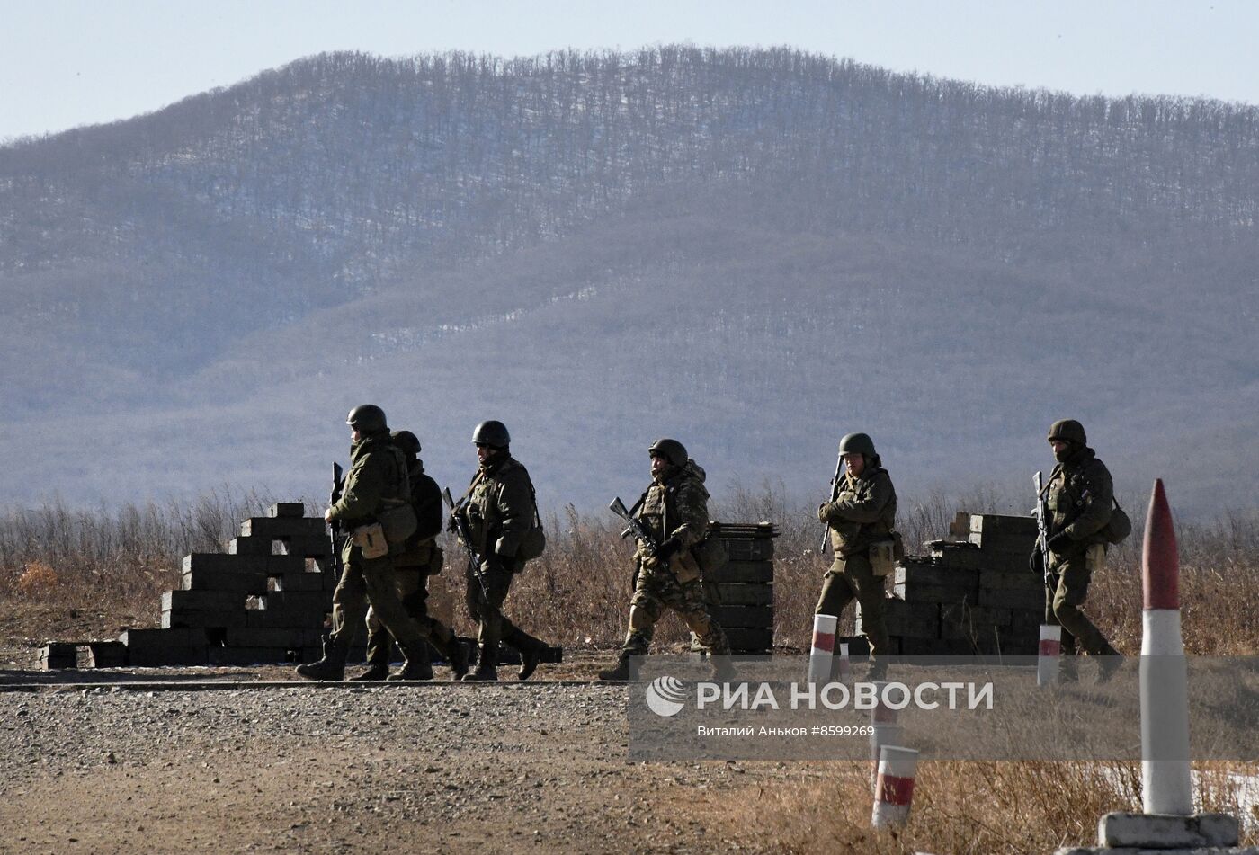 Учения военнослужащих ТОФ в Приморском крае