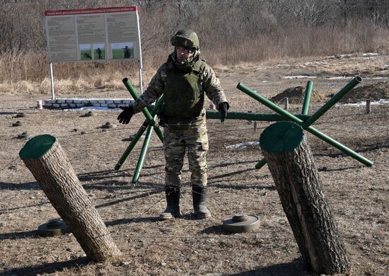 Учения военнослужащих ТОФ в Приморском крае