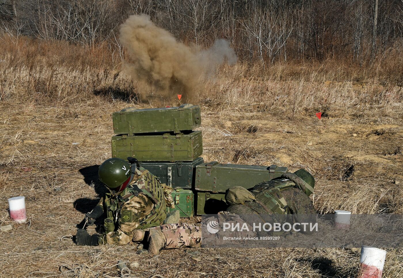 Учения военнослужащих ТОФ в Приморском крае