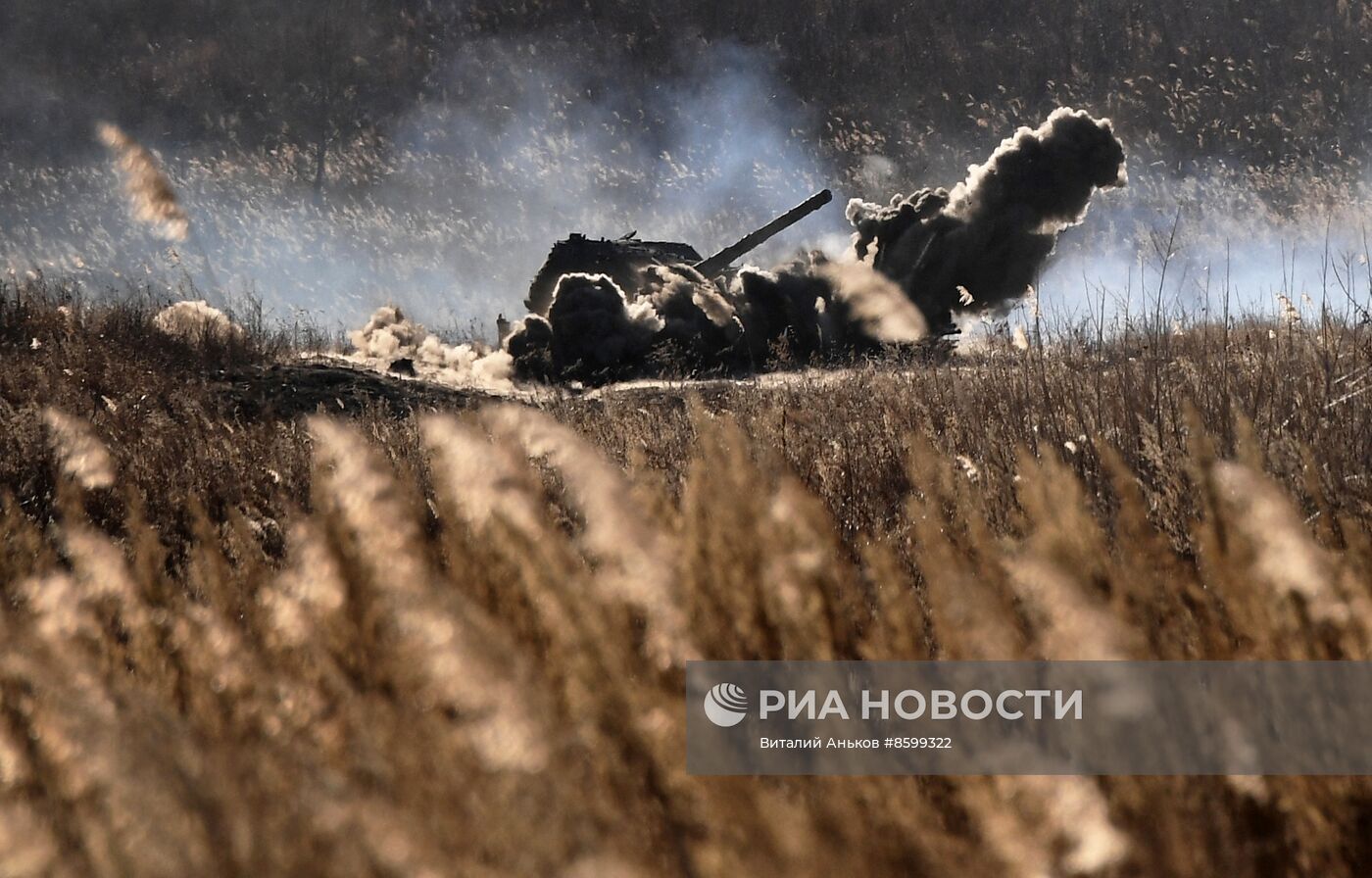 Учения военнослужащих ТОФ в Приморском крае