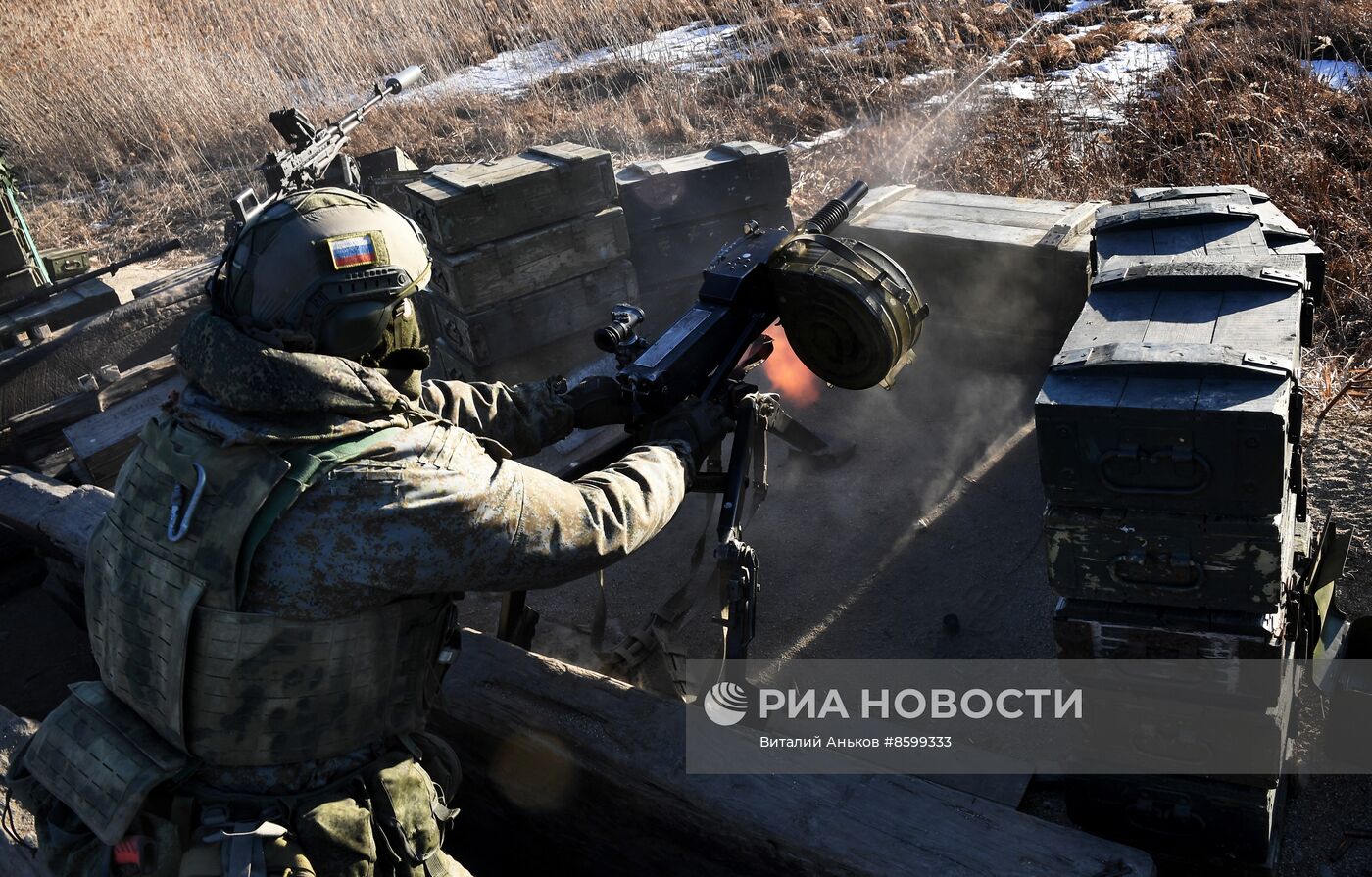 Учения военнослужащих ТОФ в Приморском крае