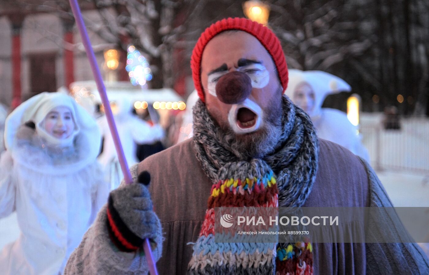 Выставка "Россия". Зимний фестиваль уличных театров