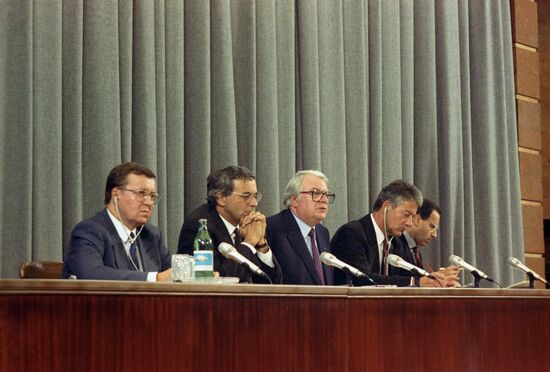 Визит в СССР делегации Социалистического интернационала