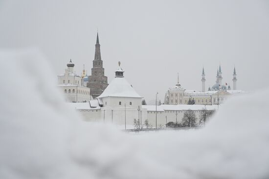 Метель в Казани 