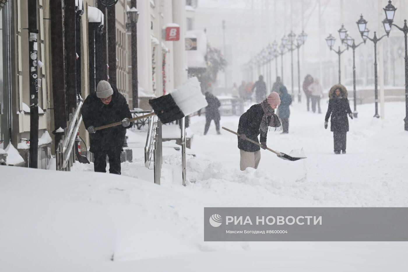 Метель в Казани 