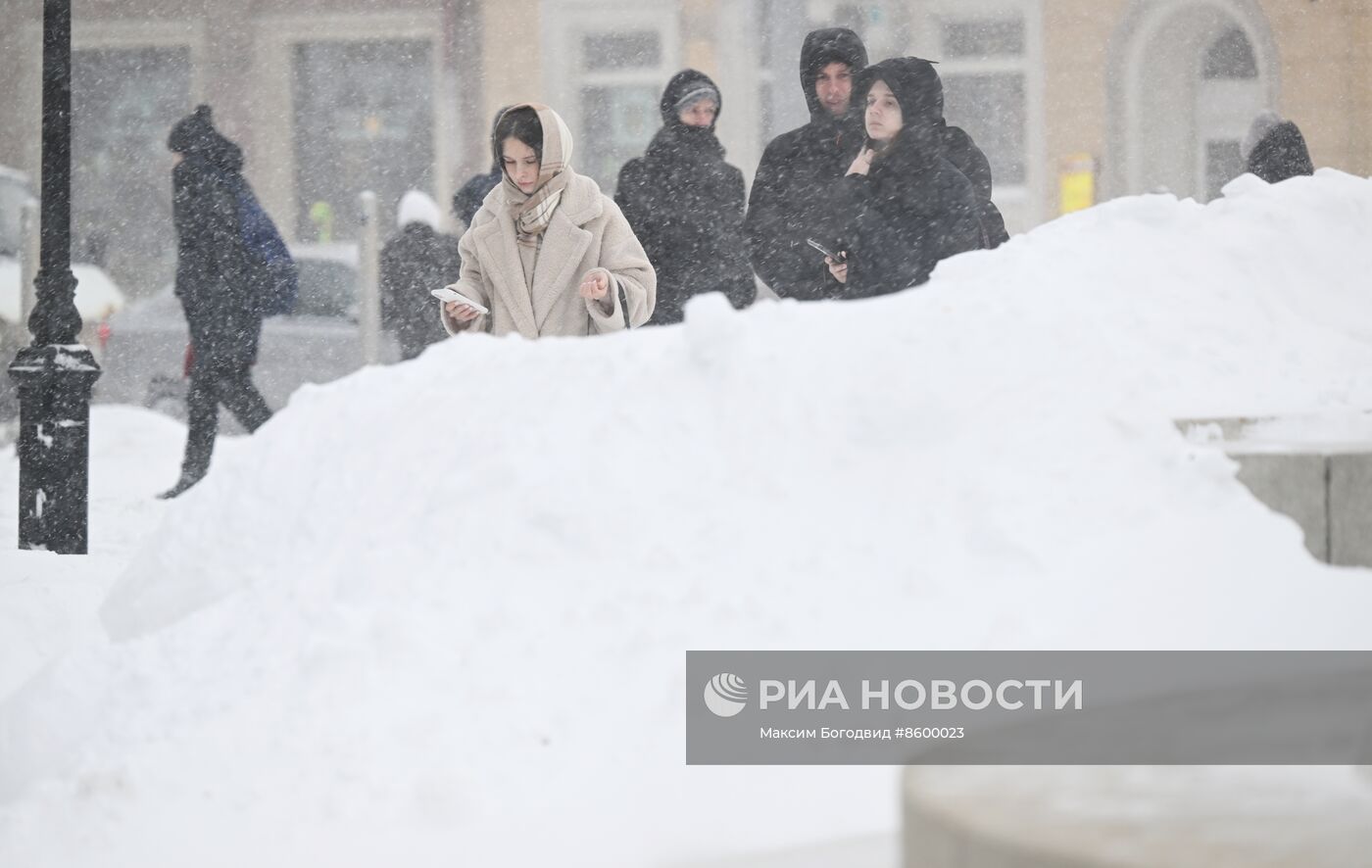 Метель в Казани 