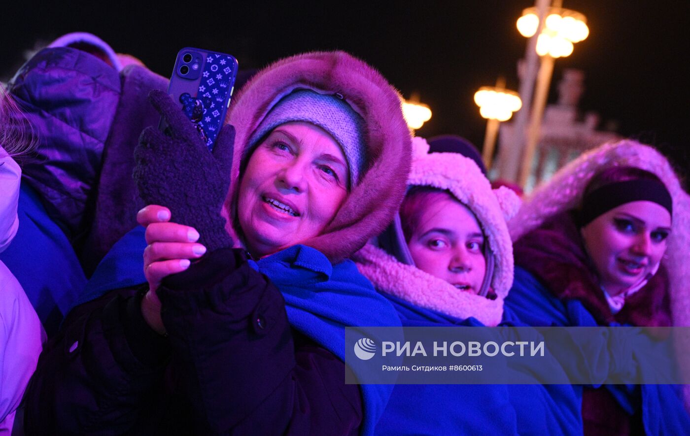 Выставка "Россия". Концерт "В ритме цифры"