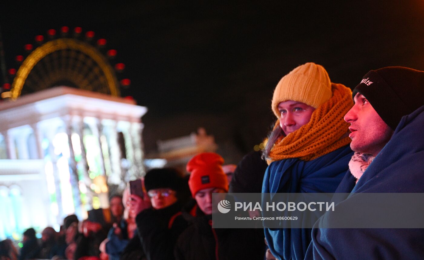 Выставка "Россия". Концерт "В ритме цифры"