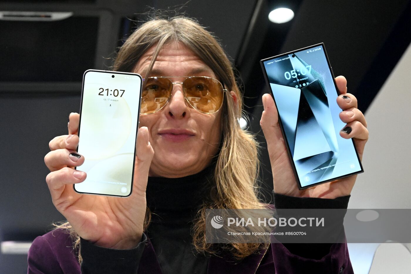 Презентация новых Samsung Galaxy | РИА Новости Медиабанк