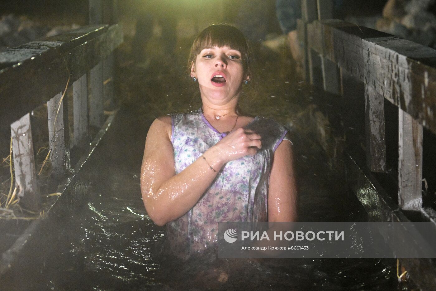Празднование Крещения в России