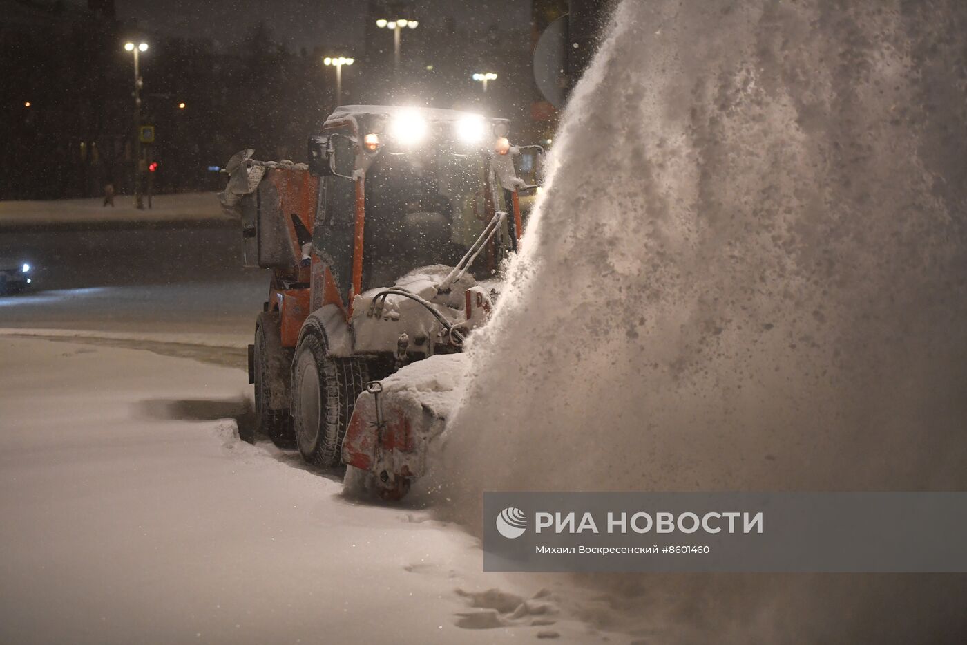 Снег в Москве