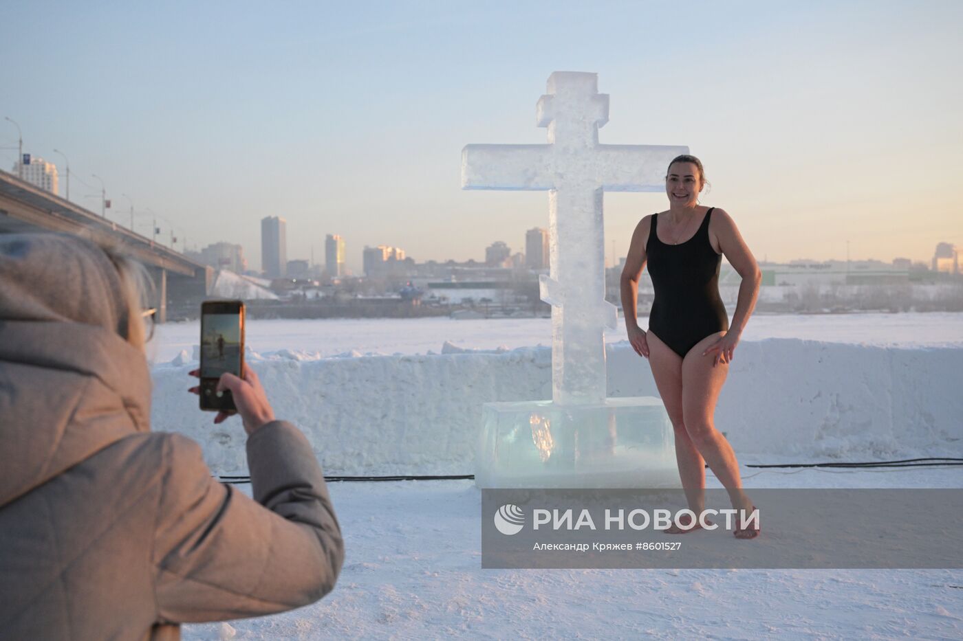 Празднование Крещения в России 