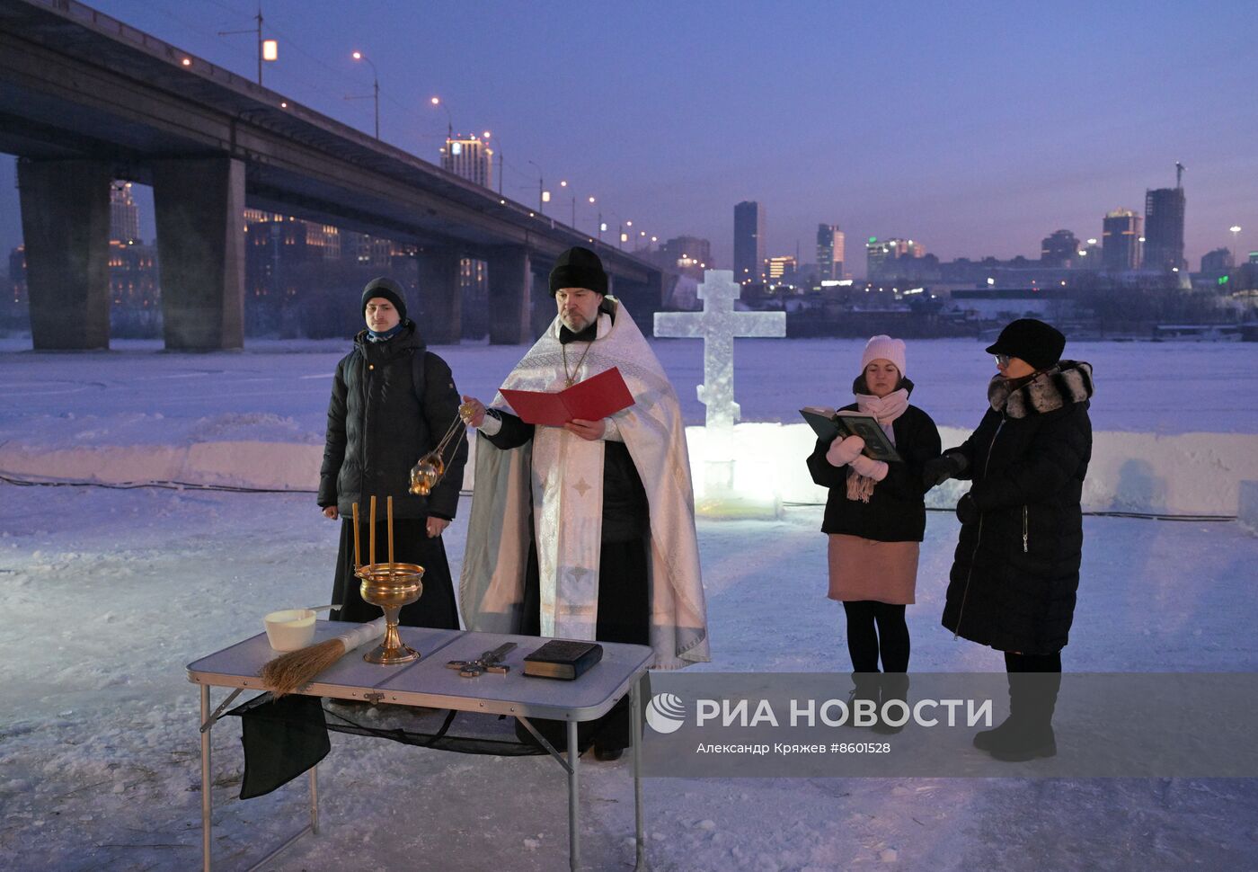 Празднование Крещения в России 