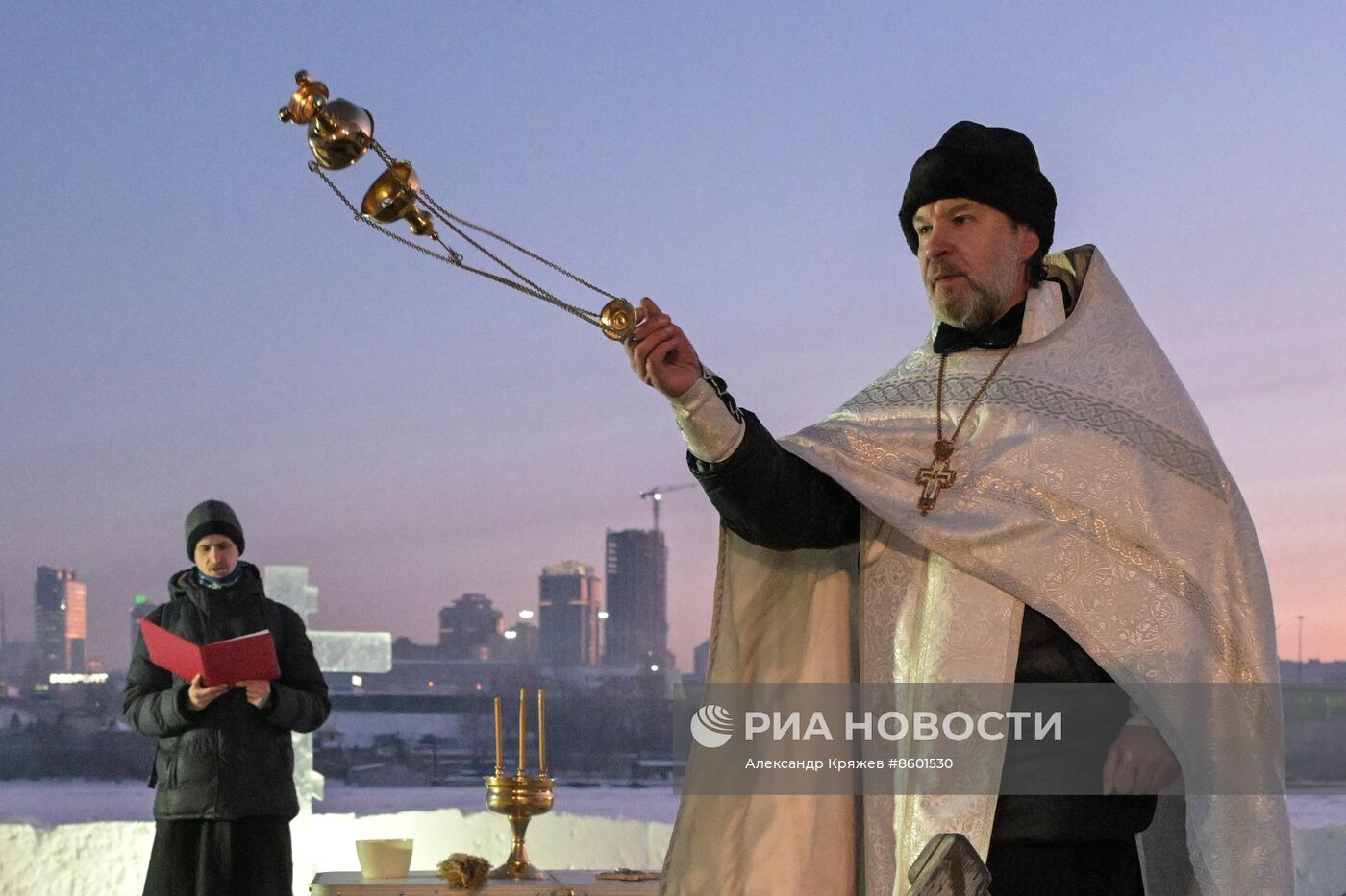 Празднование Крещения в России 