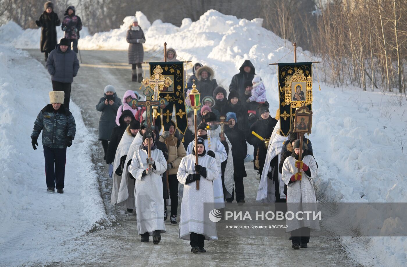 Празднование Крещения в России