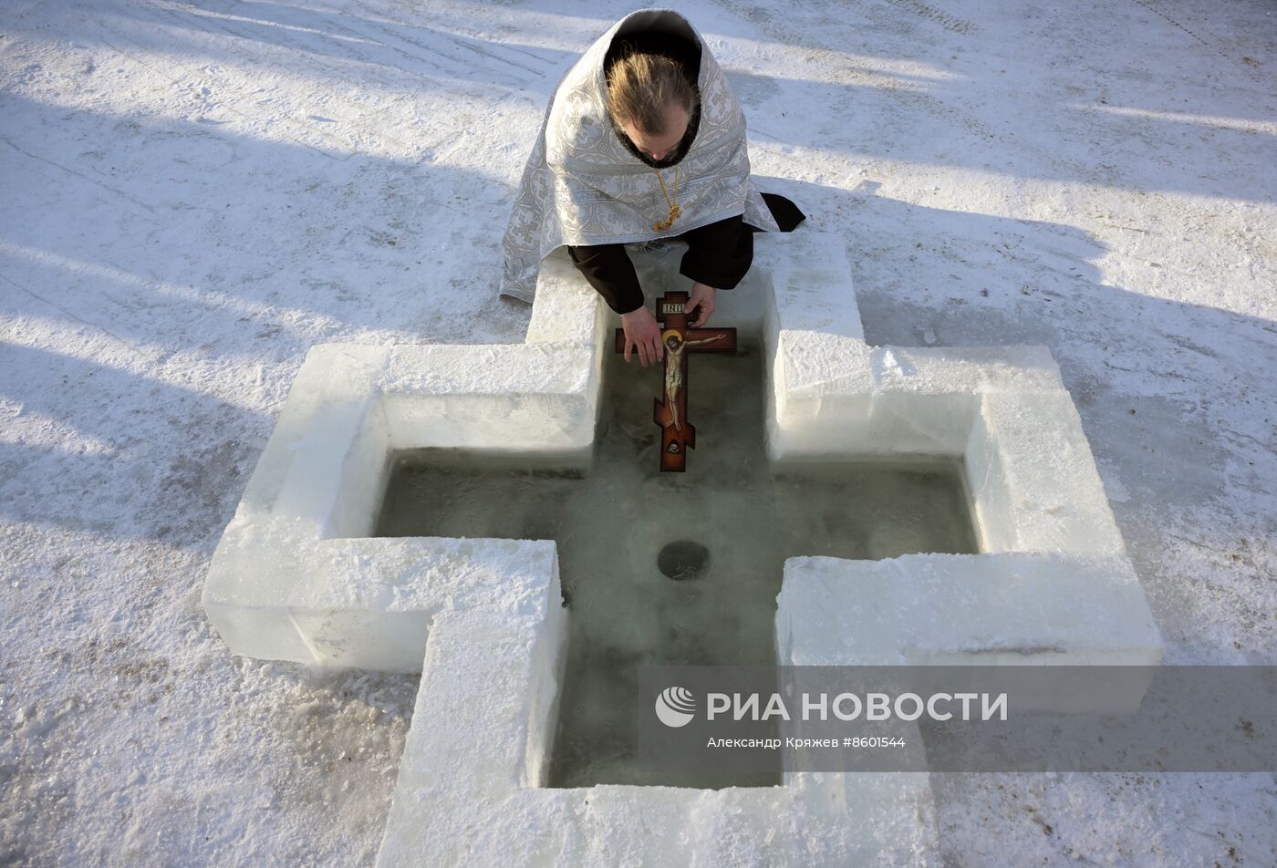 Празднование Крещения в России 