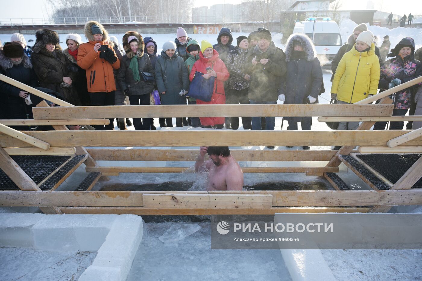 Празднование Крещения в России 