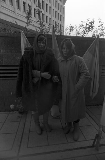 Голодовка народных депутатов и активистов Республиканского движения Крыма