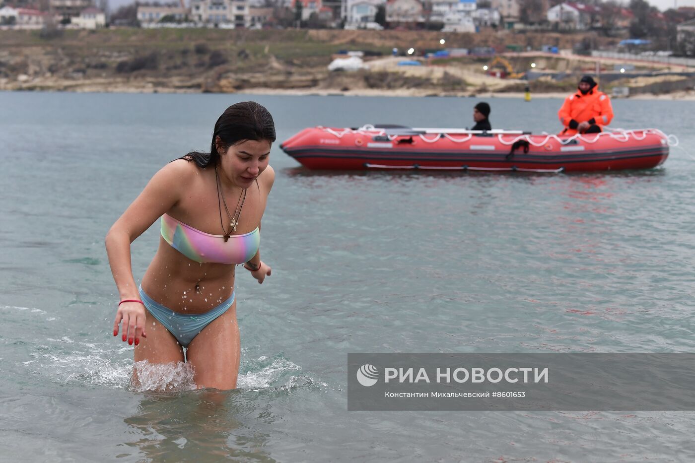 Празднование Крещения в России