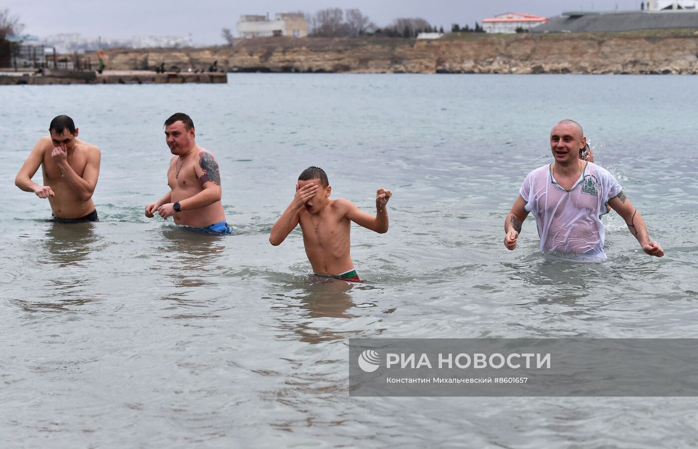 Празднование Крещения в России