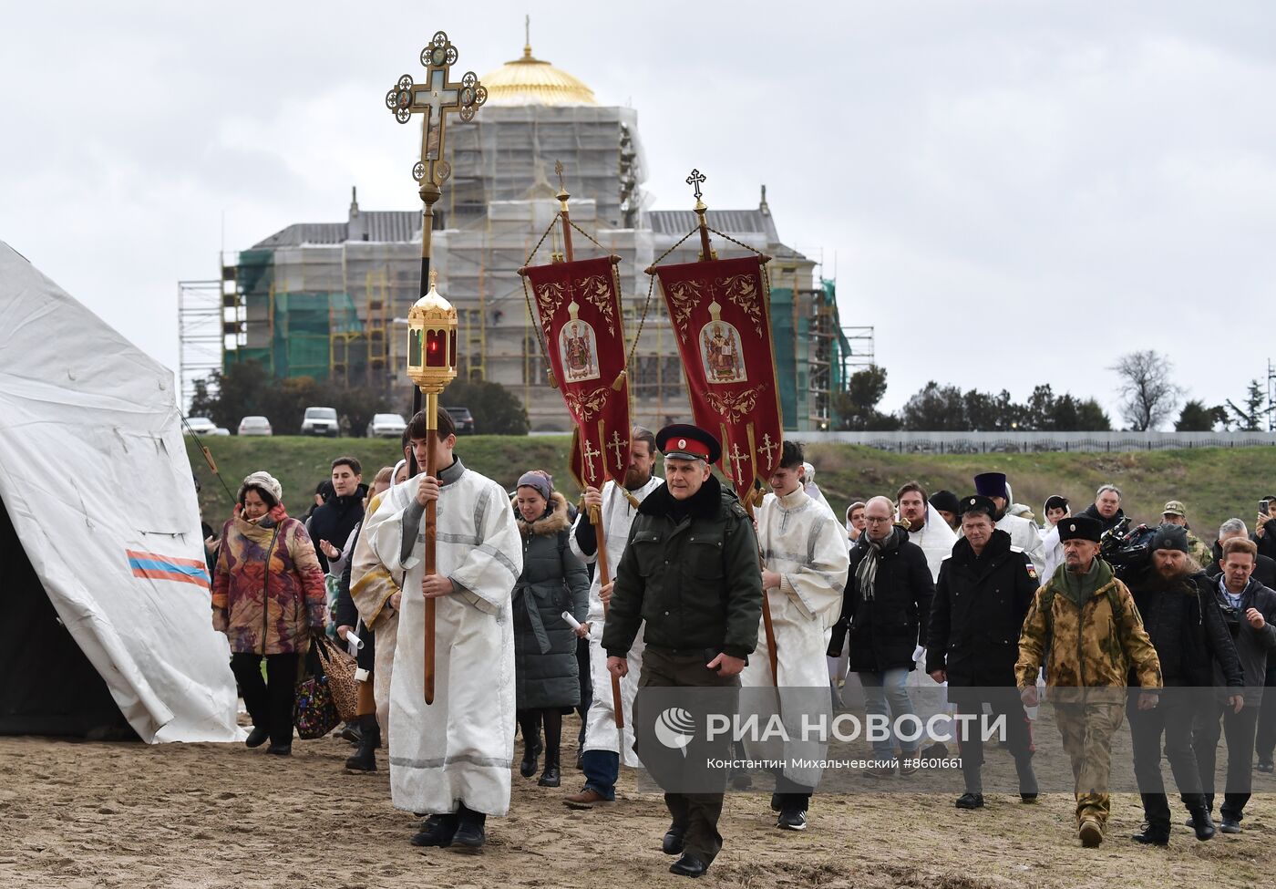 Празднование Крещения в России