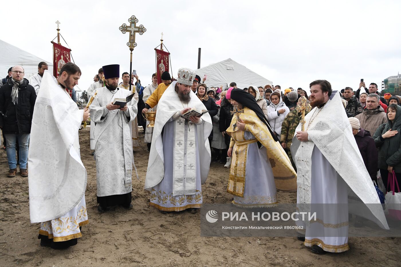 Празднование Крещения в России