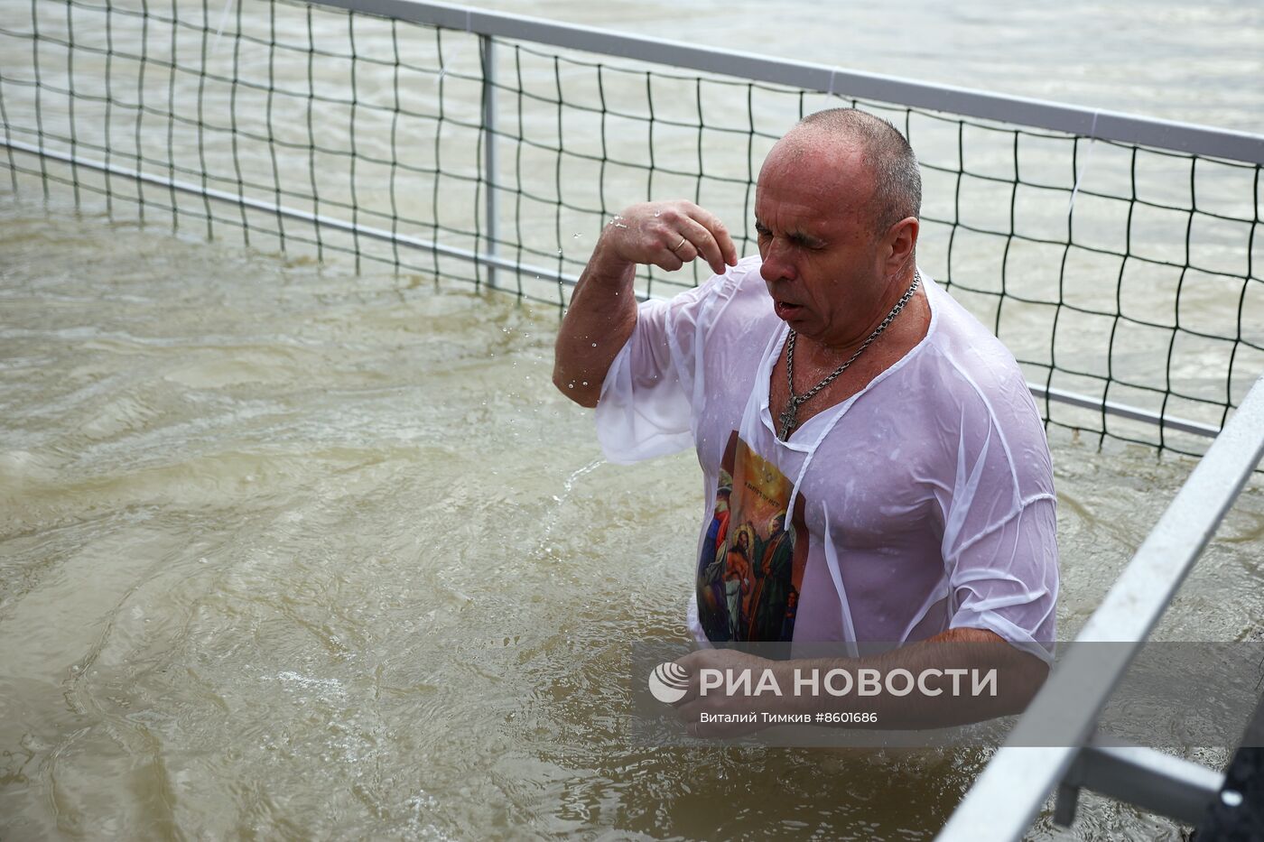 Празднование Крещения в России