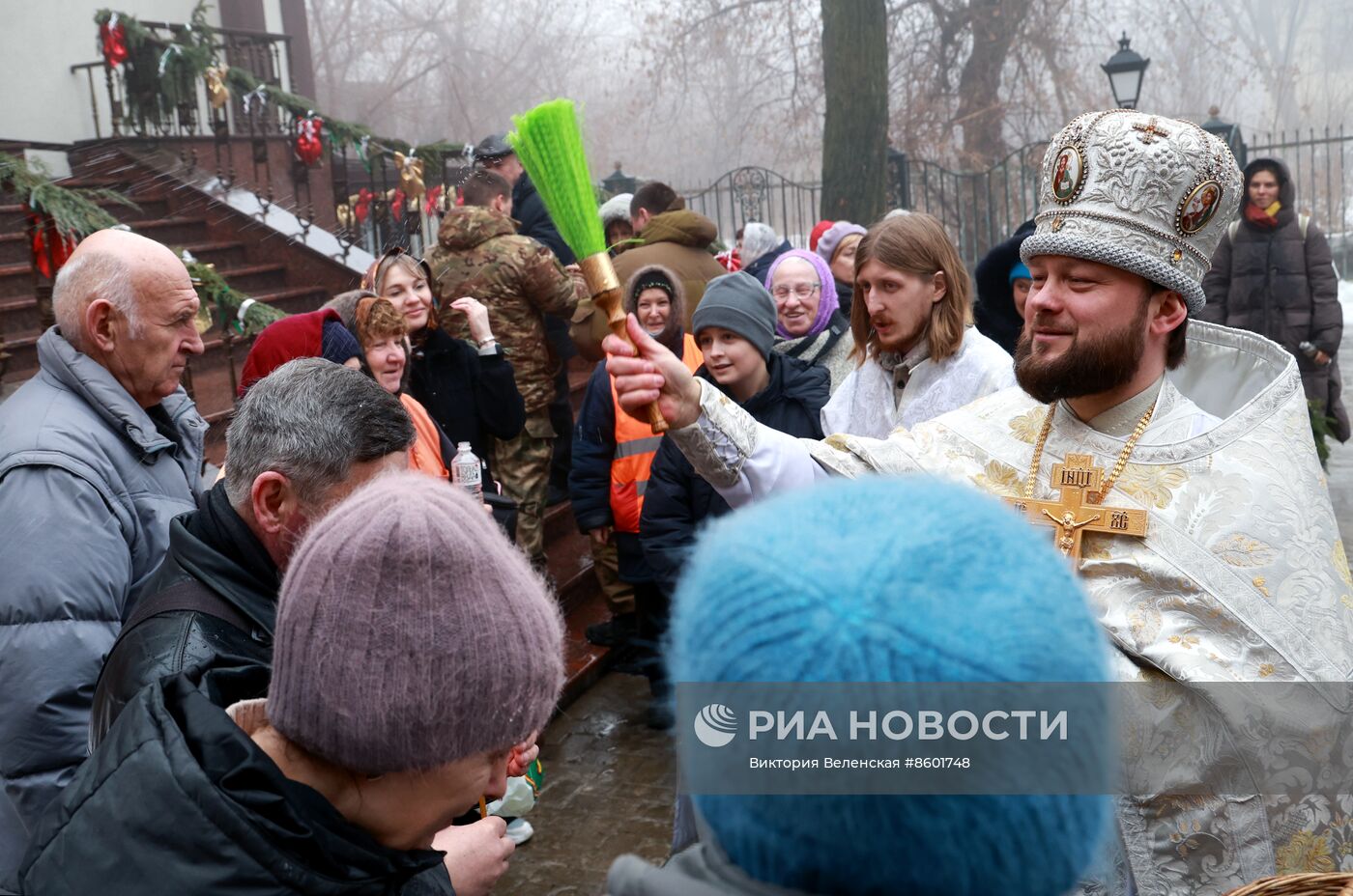 Празднование Крещения в России