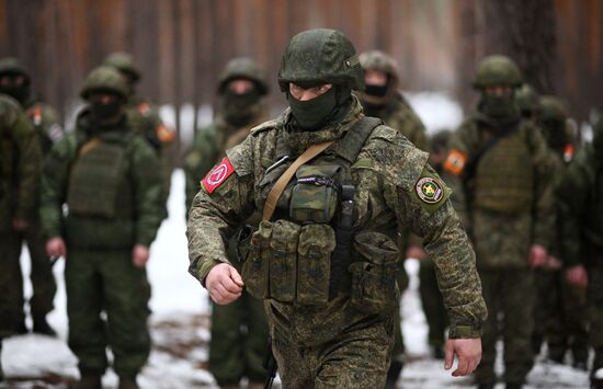 Награждение военнослужащих группировки войск "Центр" в зоне СВО