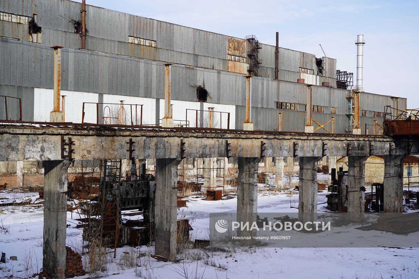 Завод "Литмаш" в ЛНР